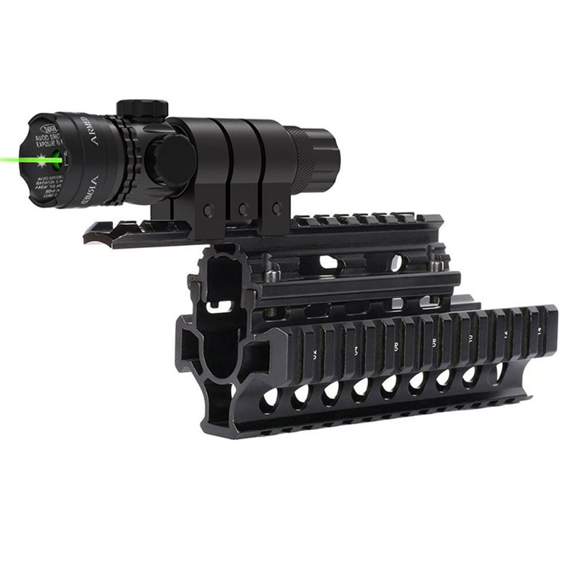 Тактически лов на открито Стрелба Пушка Пистолет Glock Picatinny Rail Mount Green Dot Sight лазерен мерник За пистолет